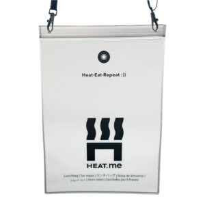HEAT.me Lunchbag – Heat‑Resistant TPU Bag with Shoulder Strap – For HEAT.me Lunchbox Kits